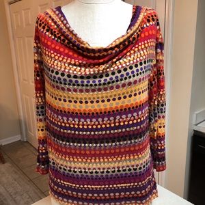 Ruby Road cowl neck t